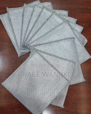 10pc Pack Silver Rag Double Sided Cleaning Pads