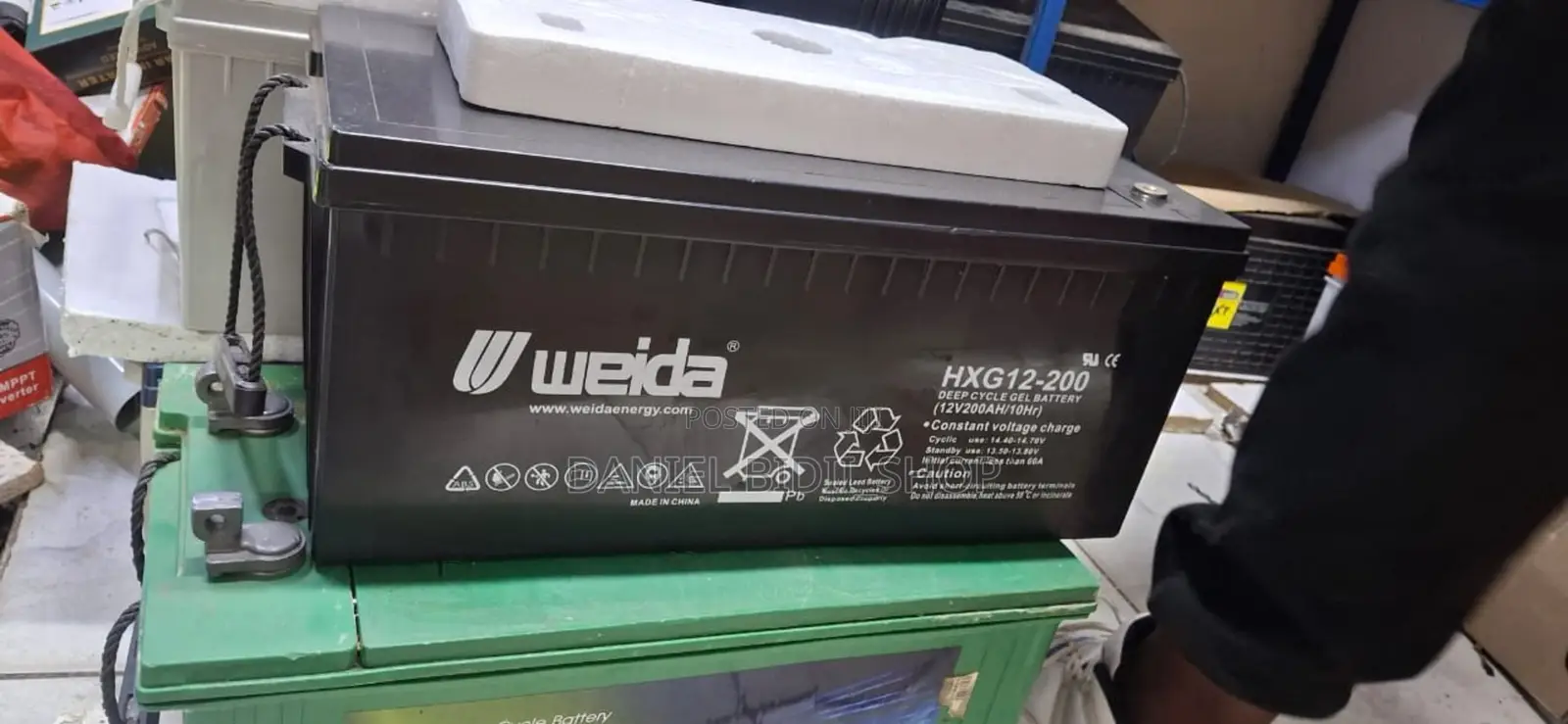 Weida 200ah Solar Backup Battery