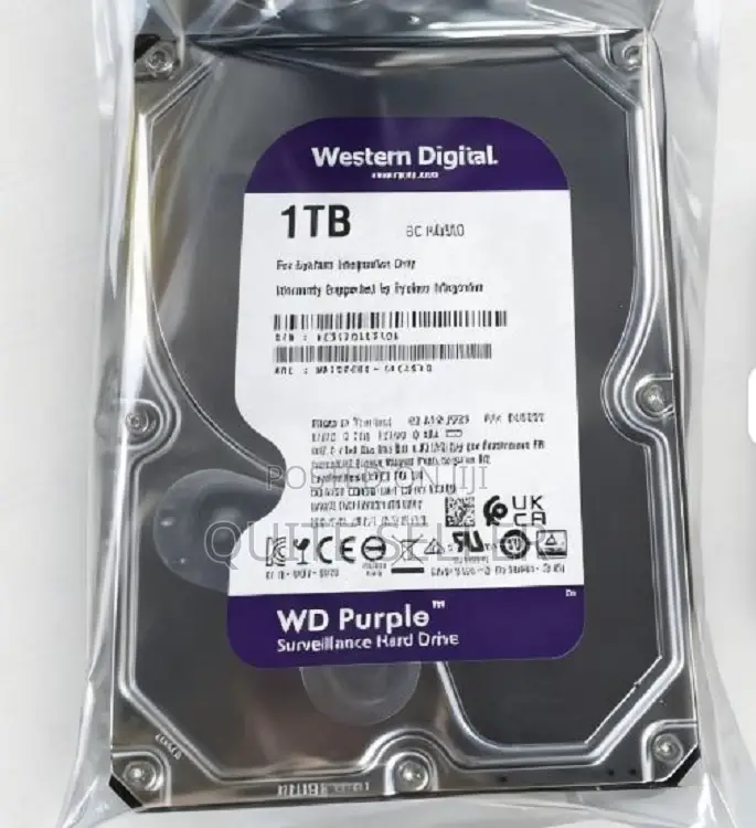 1tb New Western Digital Purple Surveillance Hard Drive – 1 Tb