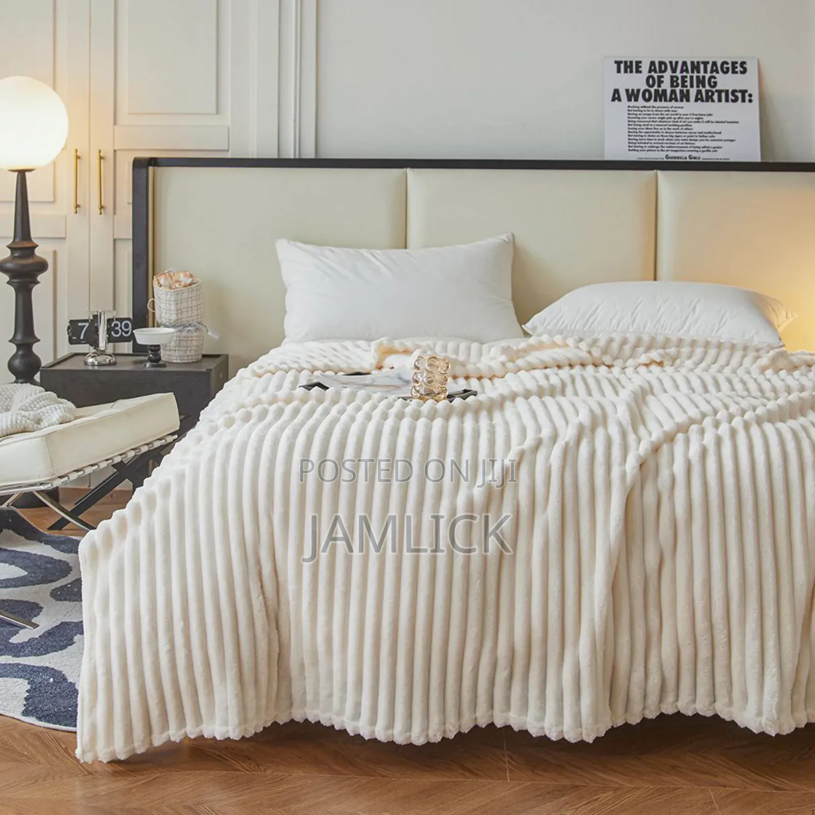 Coral Velvet Plush Blanket - Cr