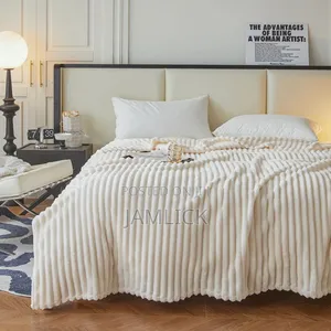 Coral Velvet Plush Blanket - Cr