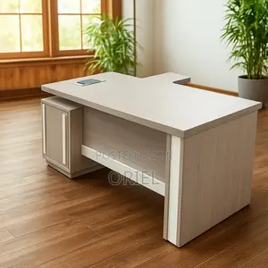 Office Desk : Office 1.6metres Executive L-Shaped Desk