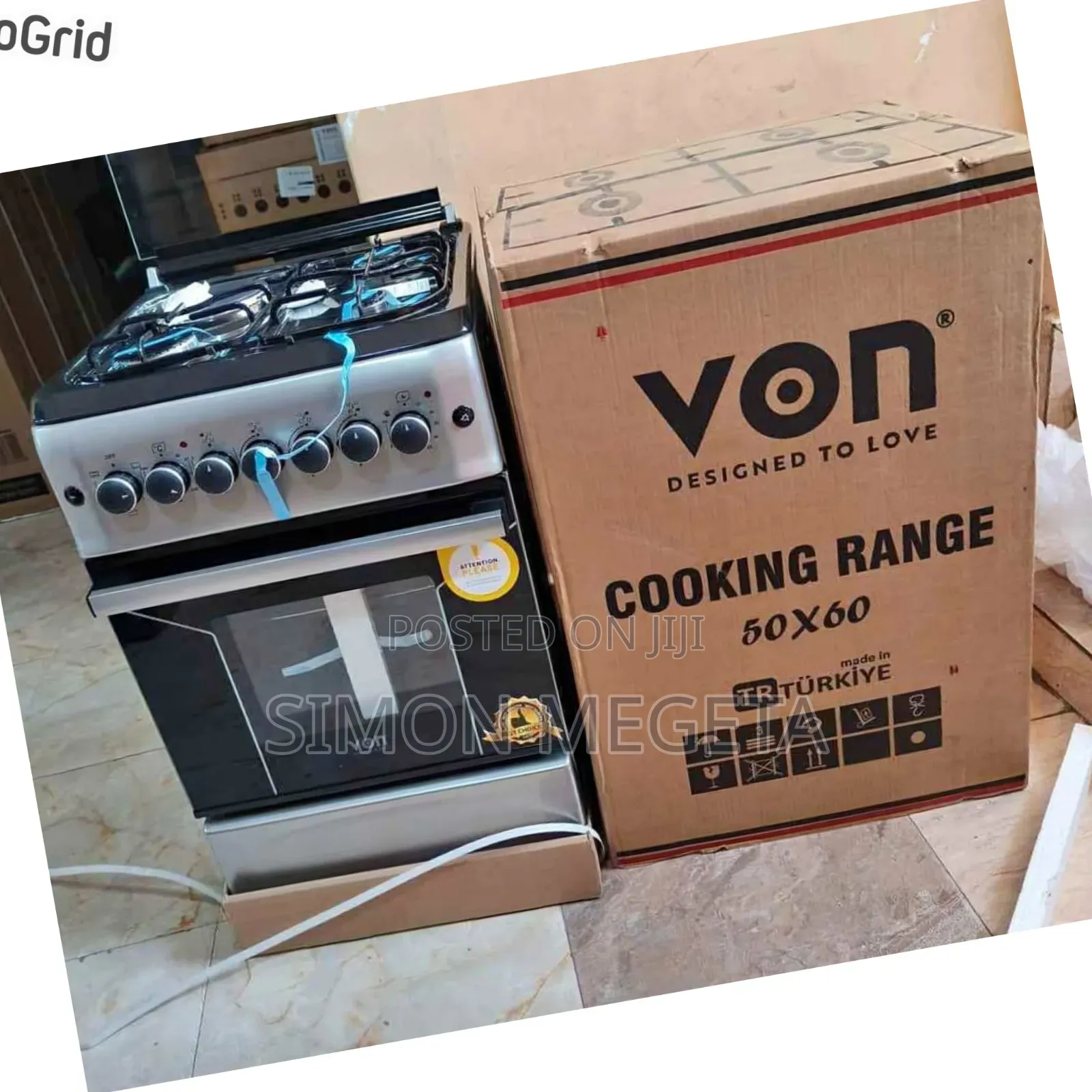 In Stock Von 60 by 50 Cooker Brand New