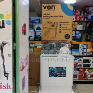 7.5kgs Von Twin Tub Washing Machine