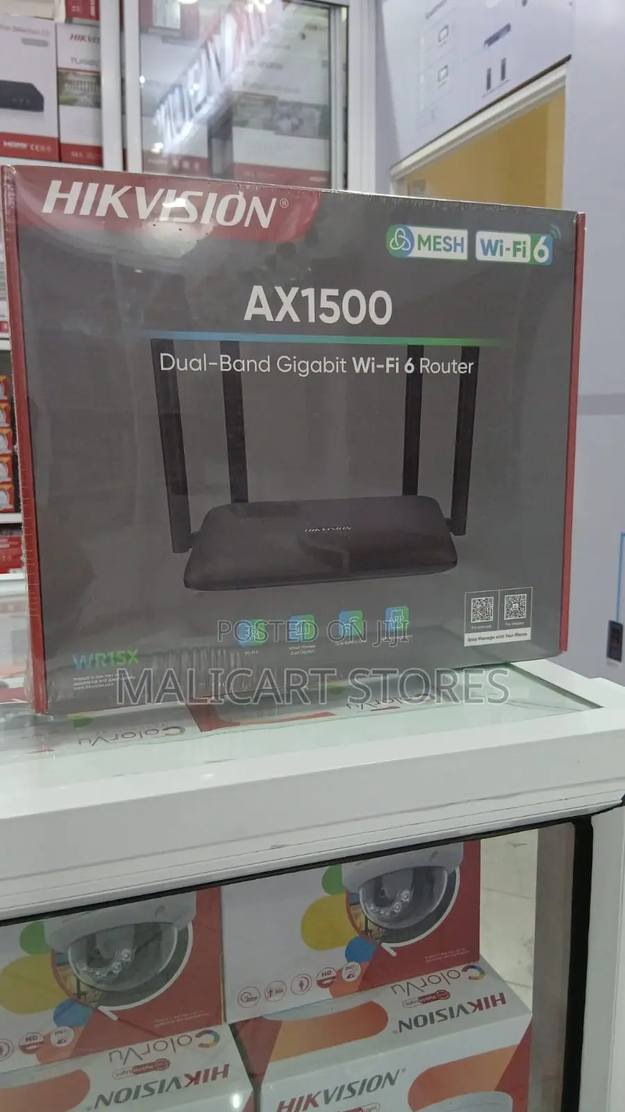 Hikvision Ds-3wr15x Ax1500 Wi-Fi 6 Wireless Router