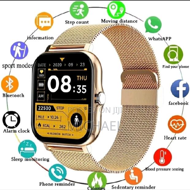 Luxury Smart Watch Bluetooth Call Full Touch Fitness Tracker New - thumbnail 2