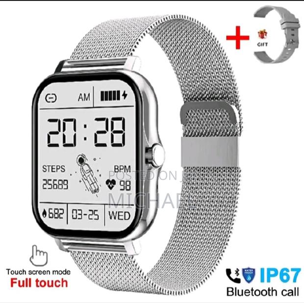 Luxury Smart Watch Bluetooth Call Full Touch Fitness Tracker New - thumbnail 3