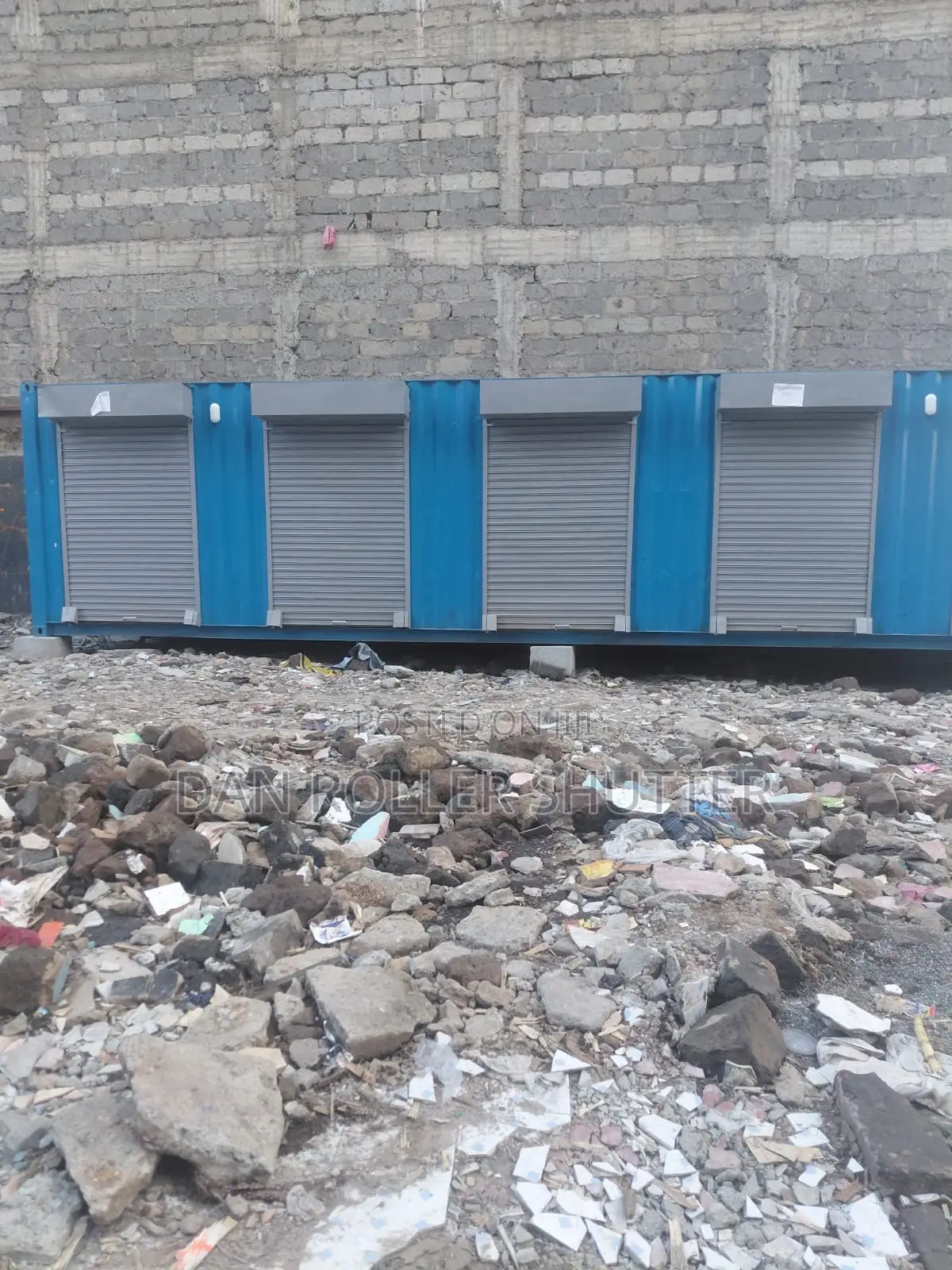 Manual Roller Door for Workshops