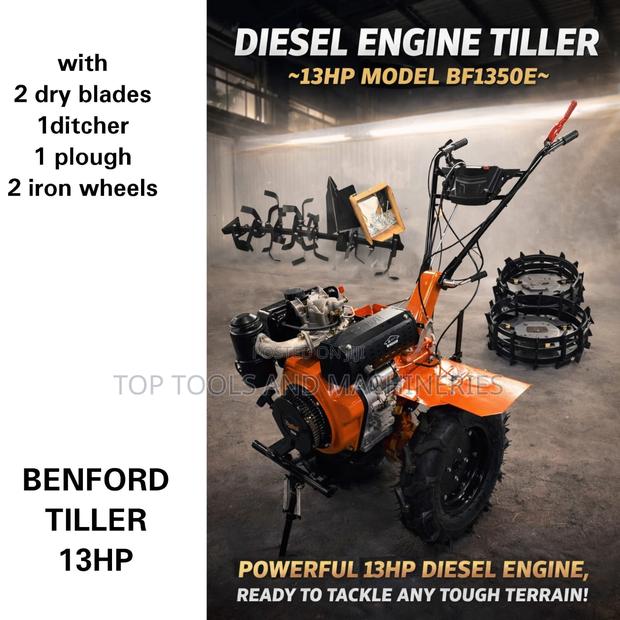 13 Hp Benford Uk 13 Hp 4 Stroke Diesel Walking Tractor