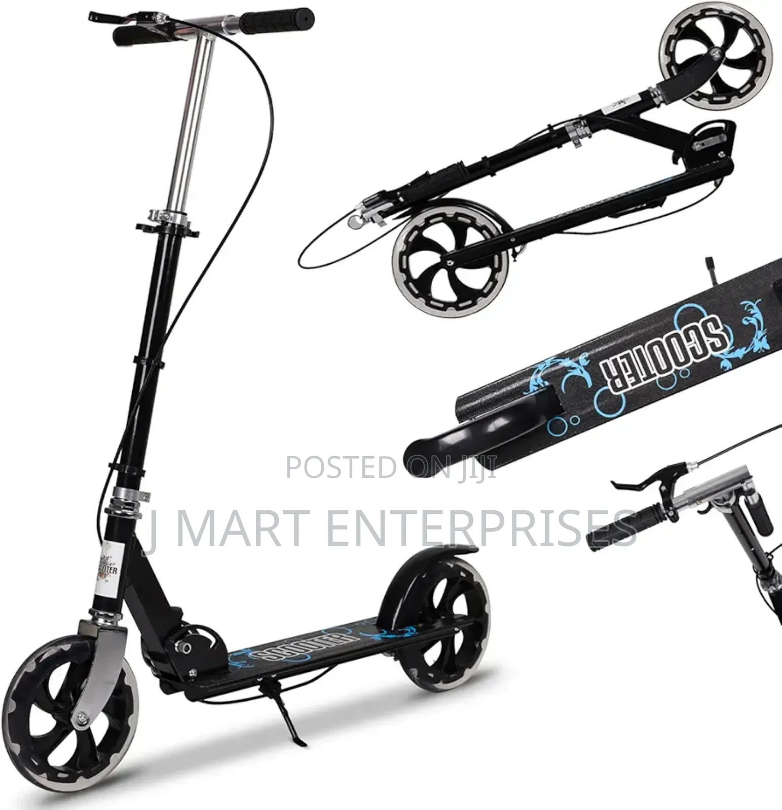 Kick Scooter,Foldable Adult Scooter With Adjustable for Boys Girls