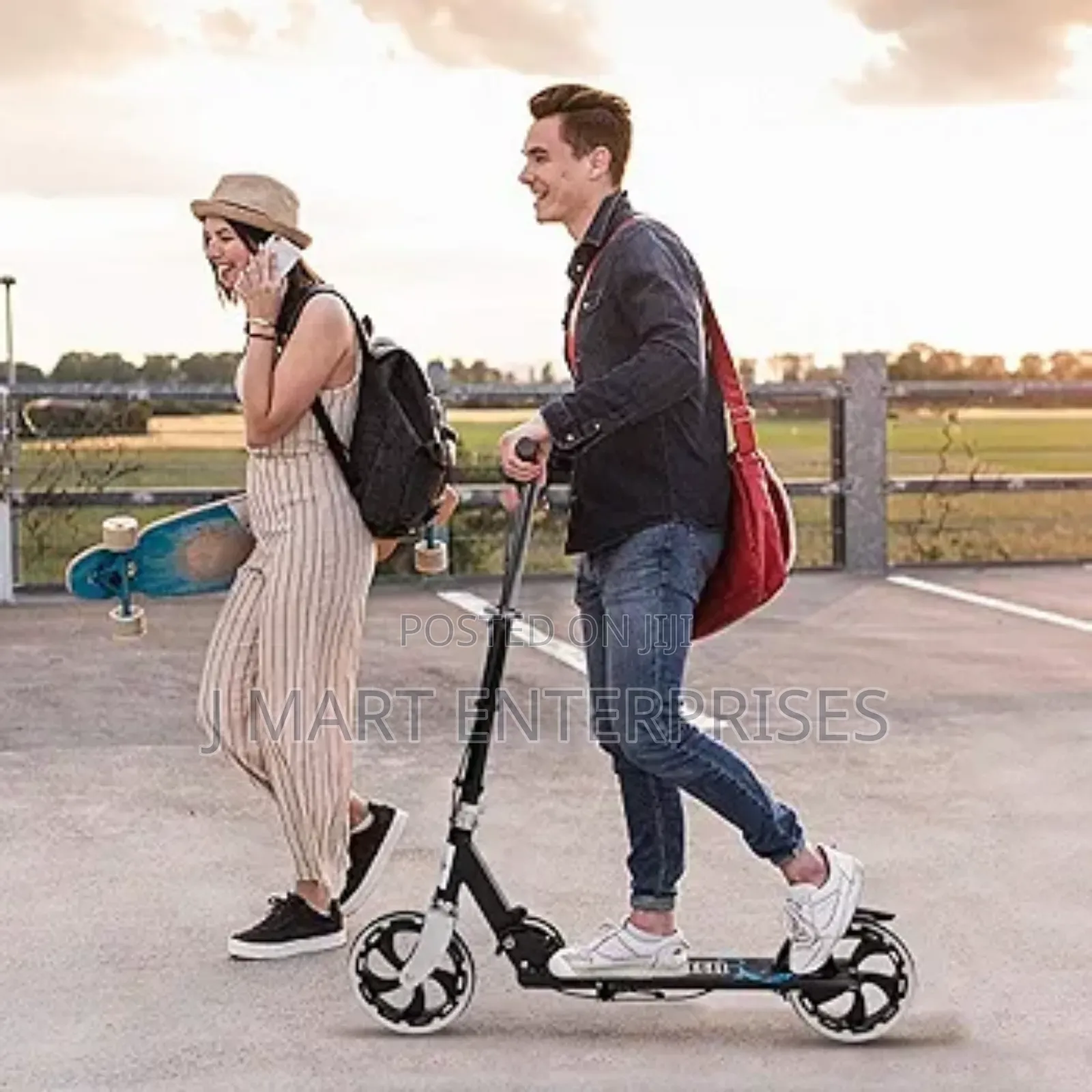 Kick Scooter,Foldable Adult Scooter With Adjustable for Boys Girls