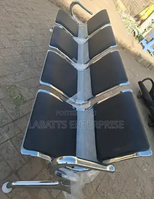 4 Seater Padded Waiting Bench