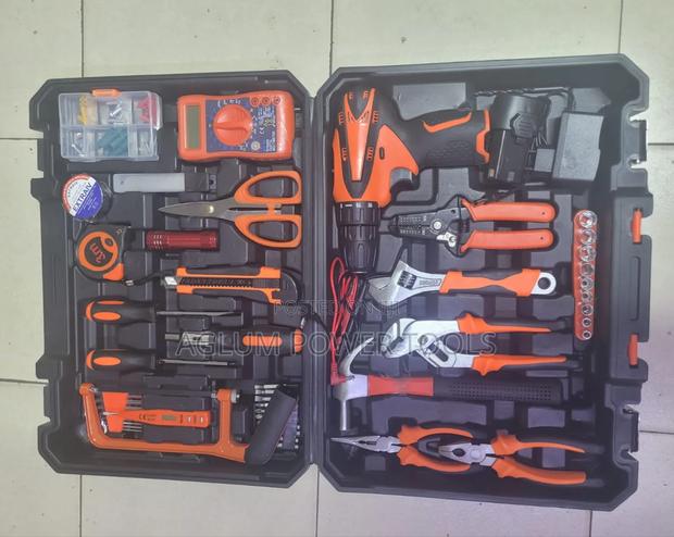 Electric Tool Set With Drill