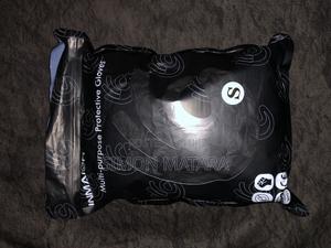 100pcs Black Nitrile Gloves Disposable Thickened Durable - thumbnail 2