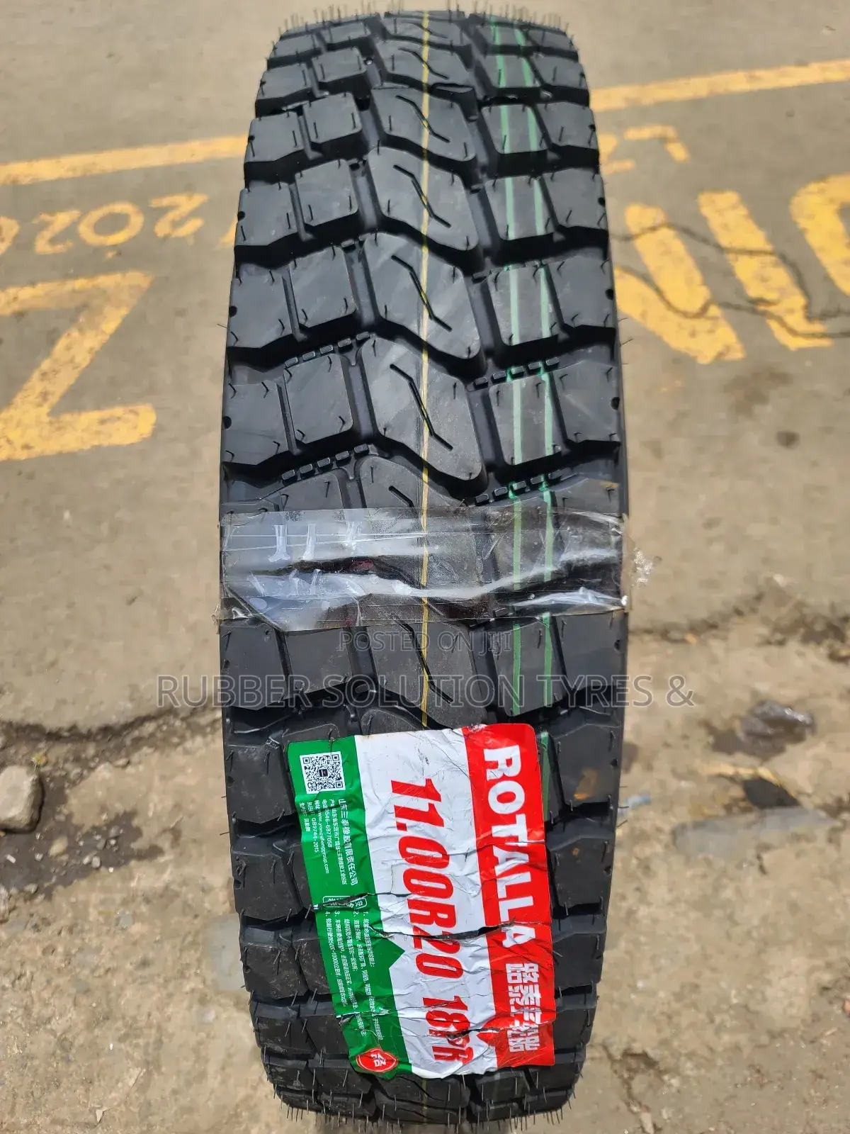11.00 R20 Rotalla Tyres 18pr