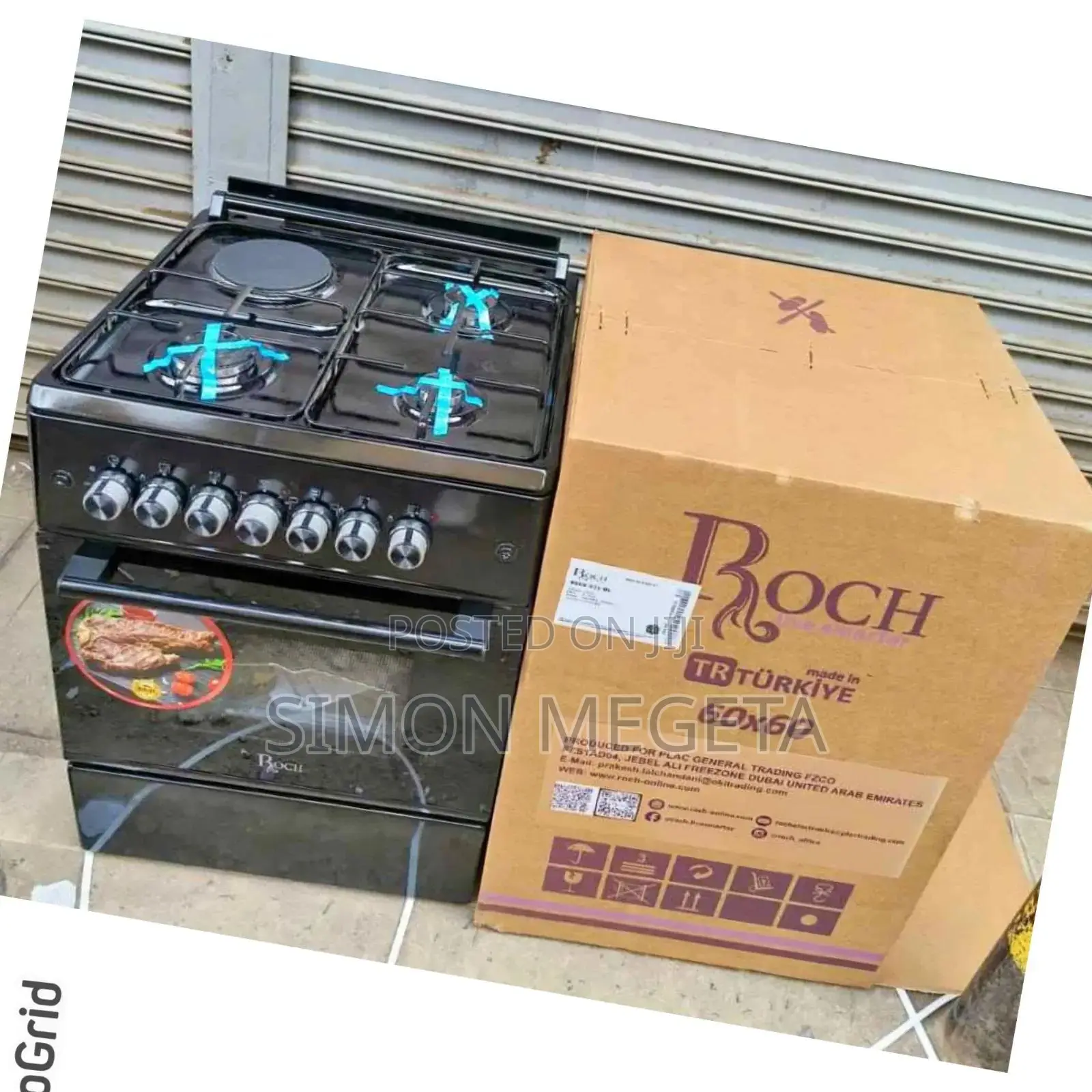 New Roch 60 by 60 Standing Cooker