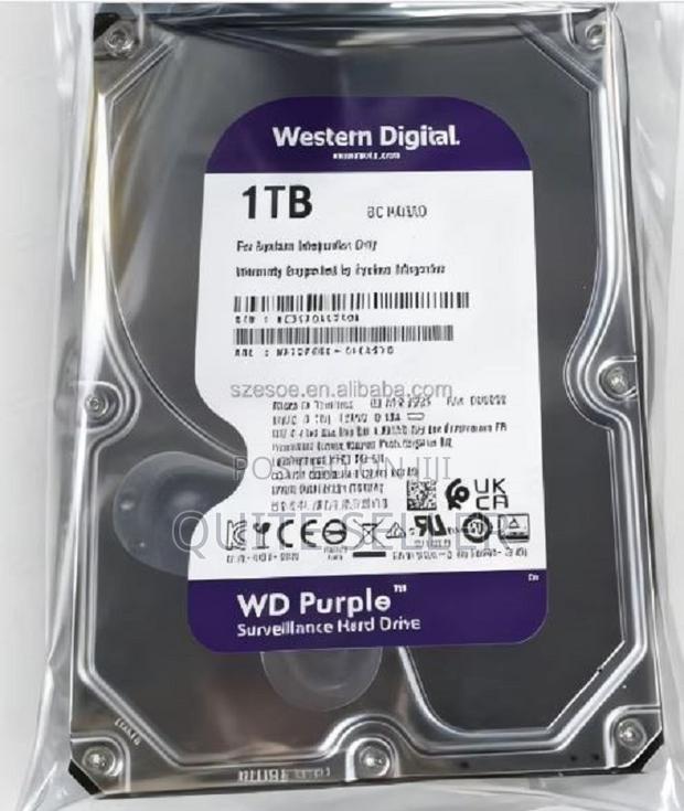 1tb Wd Purple 1tb Surveillance Hard Drive for Security Systems