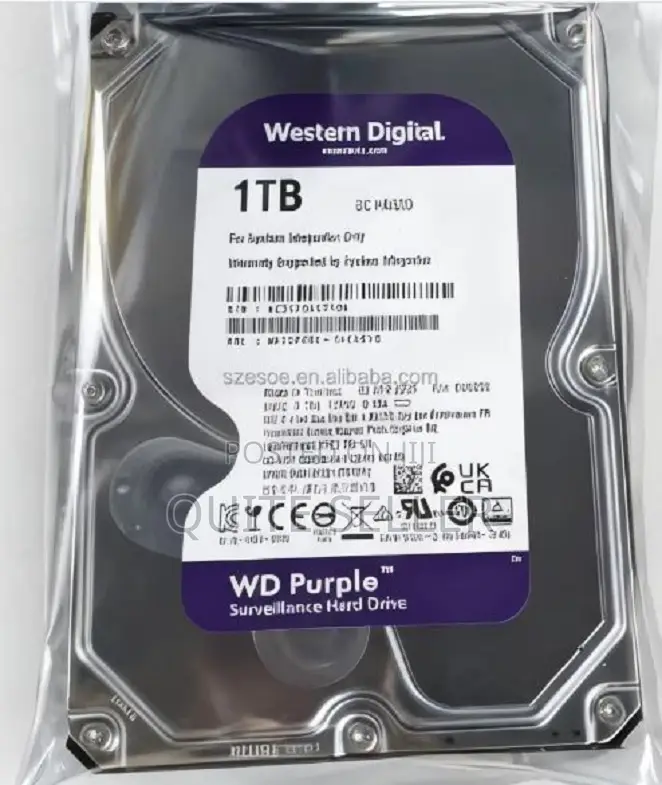1tb Wd Purple 1tb Surveillance Hard Drive for Security Systems