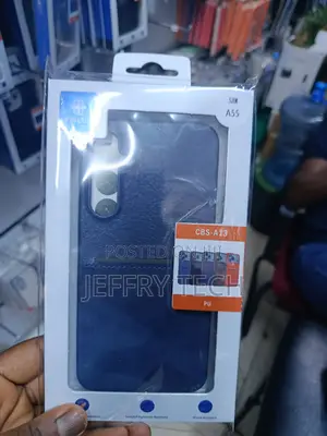 Piblue CBS-A13 Series Galaxy A55 Blue Pu (Polyurethane) Leather Case