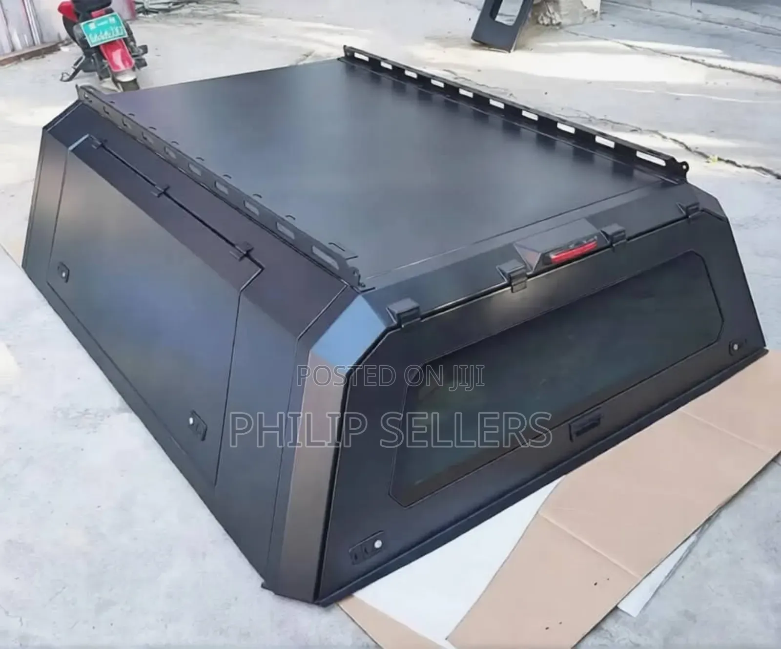 Heavy-Duty Steel Canopy for Hilux Ranger