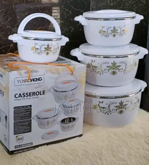 4 PCS Casserole Hotpots Set - Jf