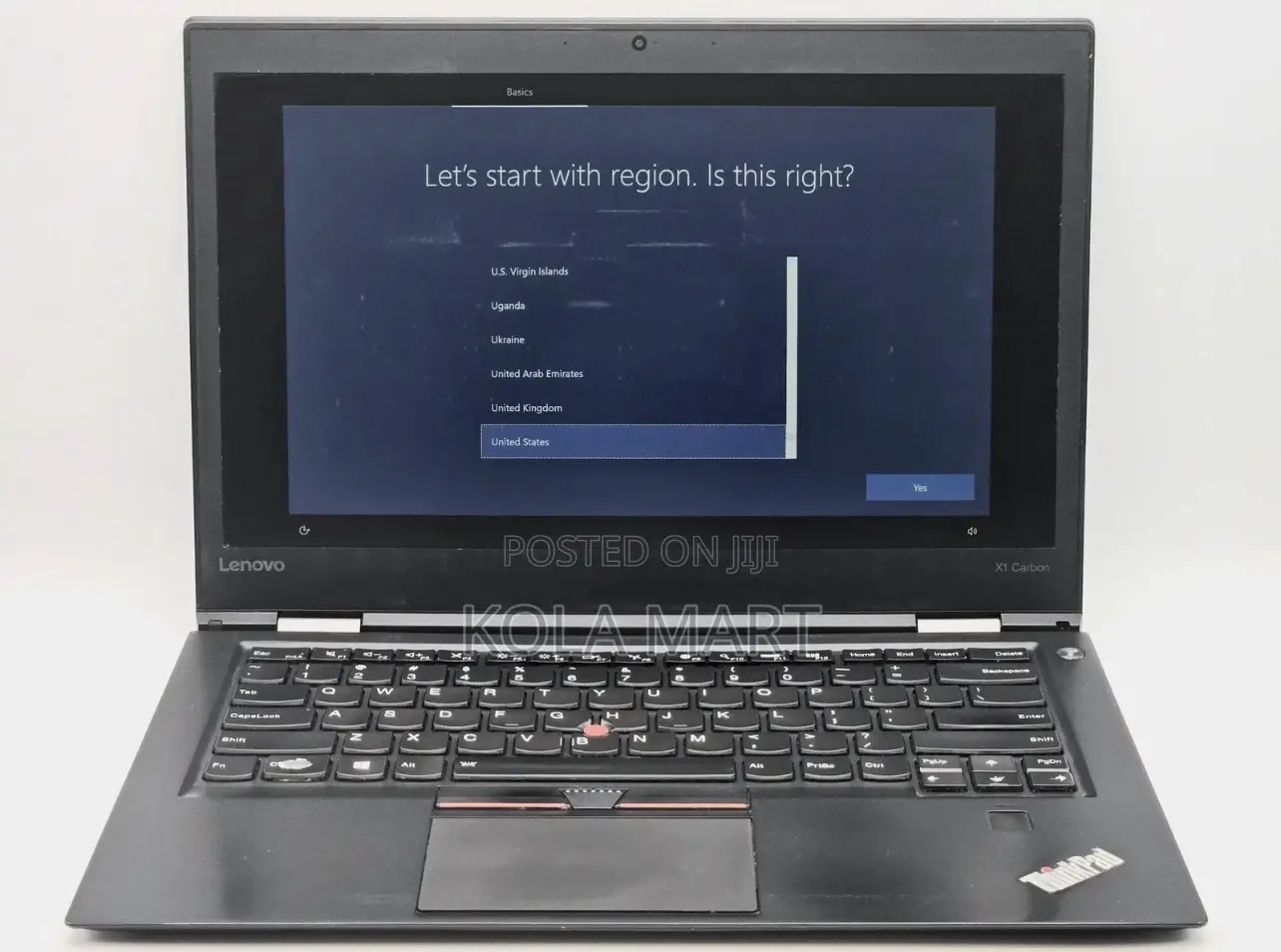 Laptop Lenovo ThinkPad X1 Carbon 8GB Intel Core i5 SSD 256GB