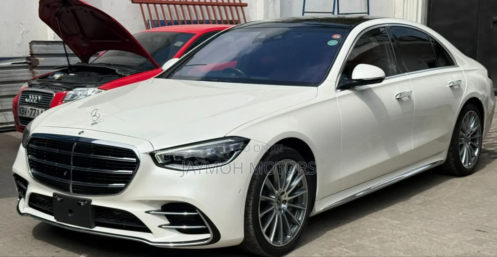 Mercedes-Benz S-Class 2022 White