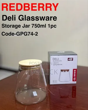 500ml Borosilicate Glass Jars - Id