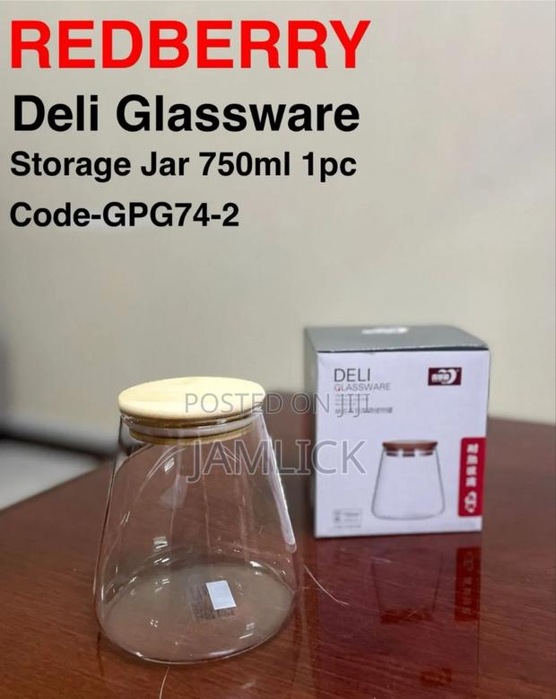 500ml Borosilicate Glass Jars - Id