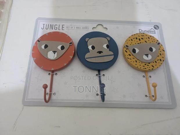 Jungle Set of 3 Wall Hooks