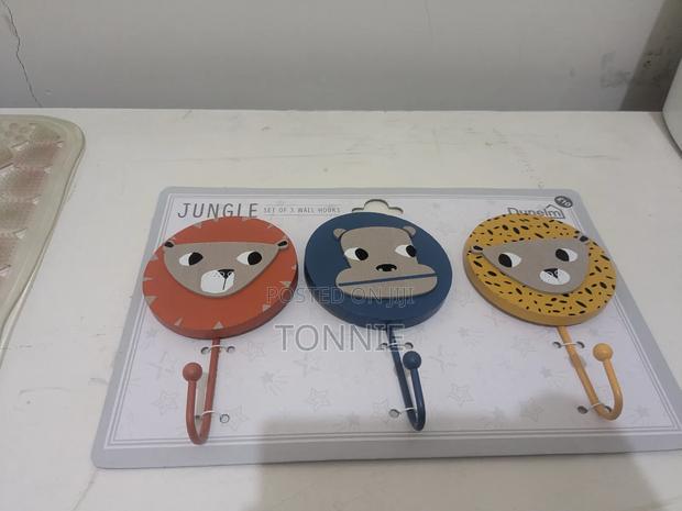 Jungle Set of 3 Wall Hooks - thumbnail 3