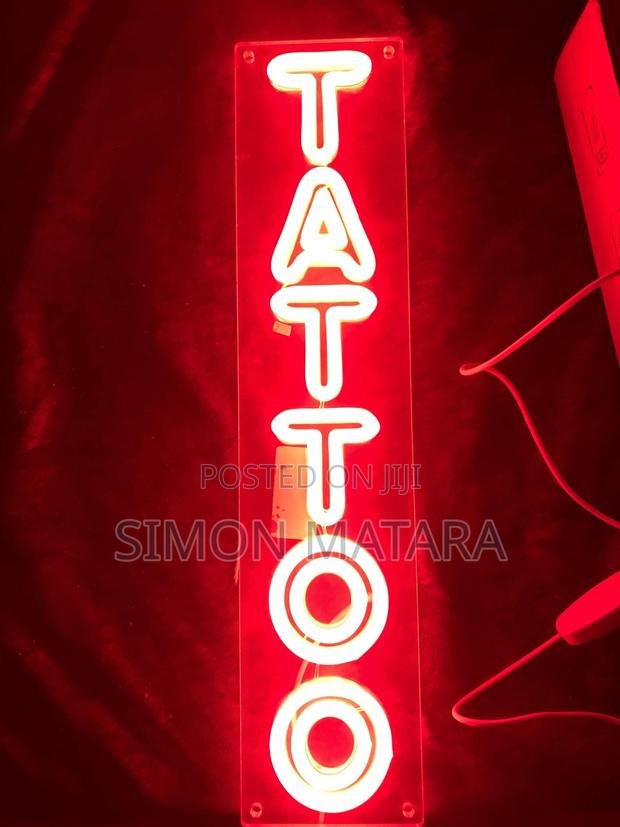 Tattoo Neon Sign for Tattoo Studio - thumbnail 3