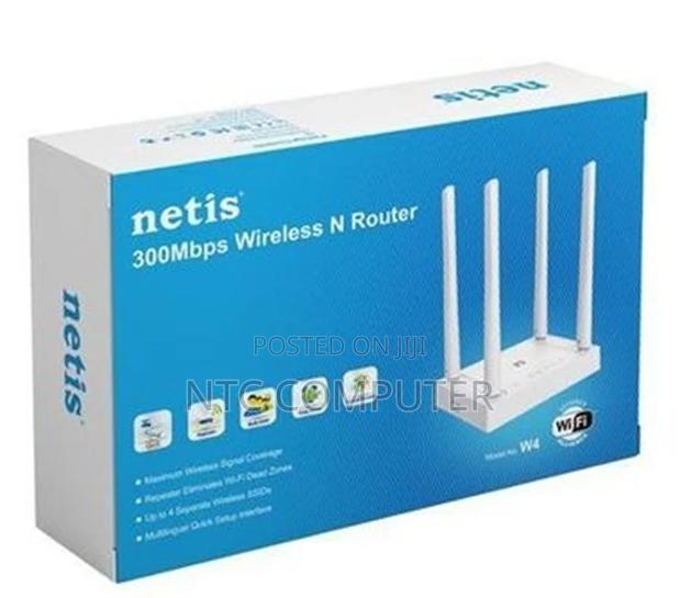 Netis W4 300mbps Multi-Mode Wireless Router – High-Speed