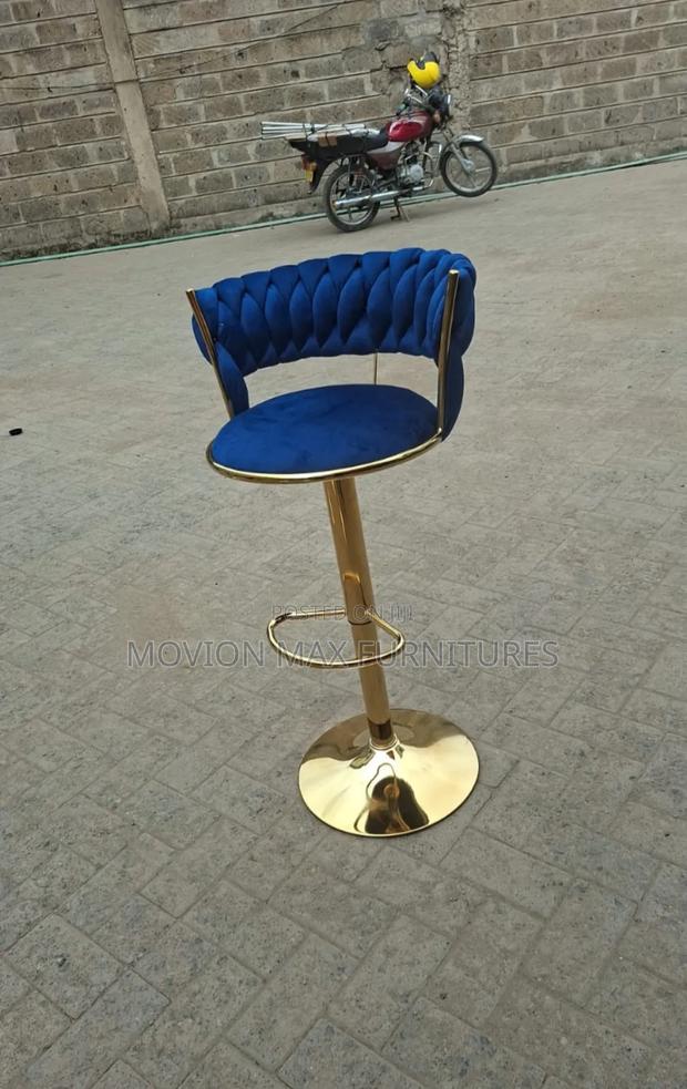 Blue Reception Stools - main view