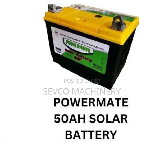 Heavy Duty Solar Battery 50ah - main view