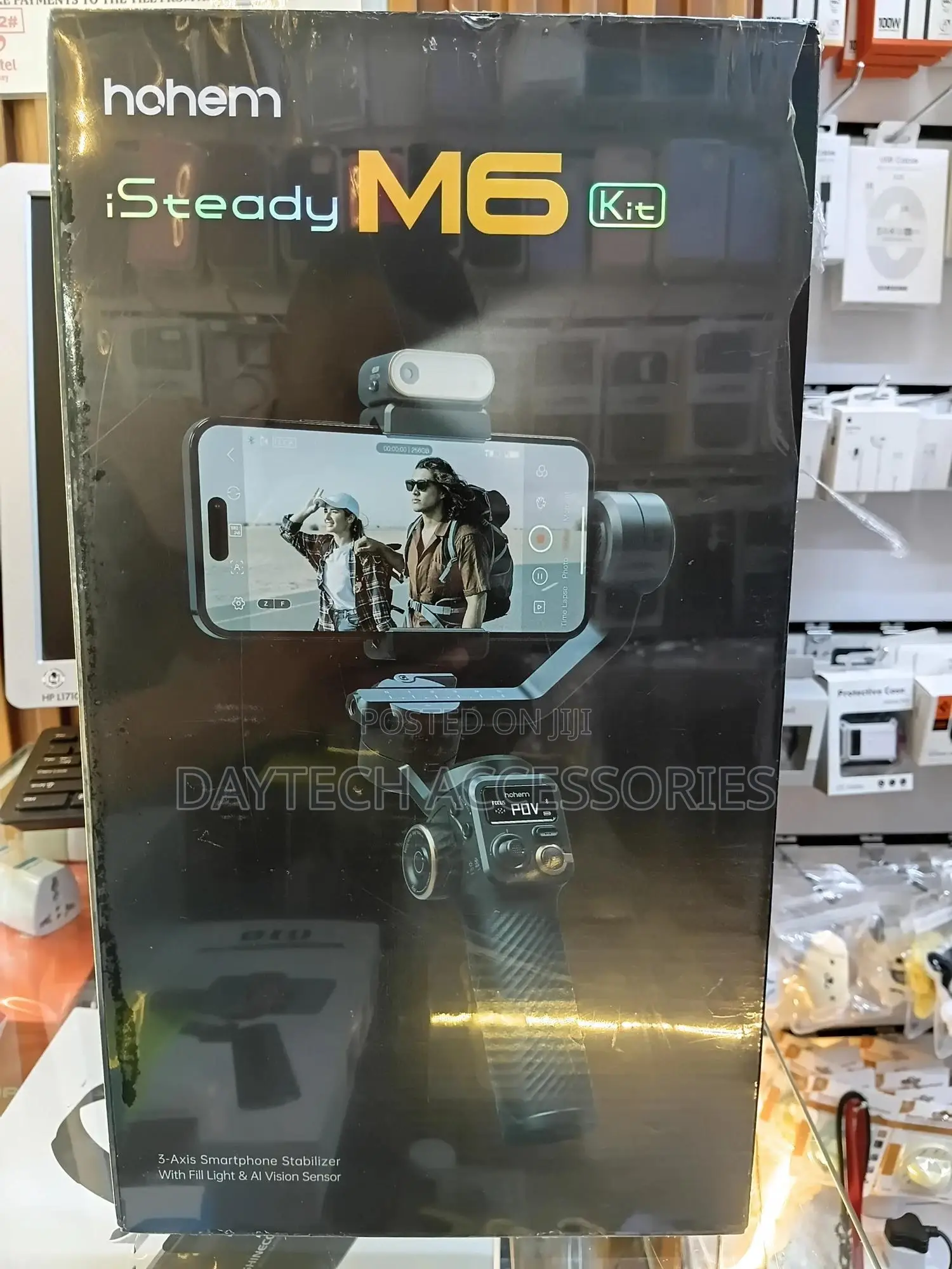 Hohem Isteady M6 Kit Gimbal Stabilizer for Smartphone 3-Axis - Black