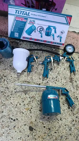 5 N 1 Total Air Gun Toolkit/ 5 Pc in 1 Air Toolset