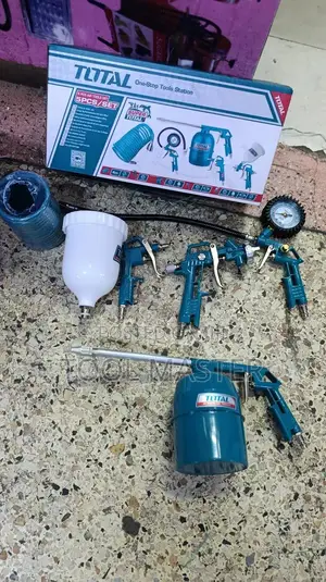 5 N 1 Total Air Gun Toolkit/ 5 Pc in 1 Air Toolset