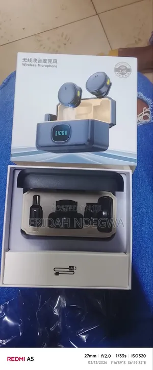 Wireless Lavalier Microphone 2.4g 
Noise Cancellation Ability