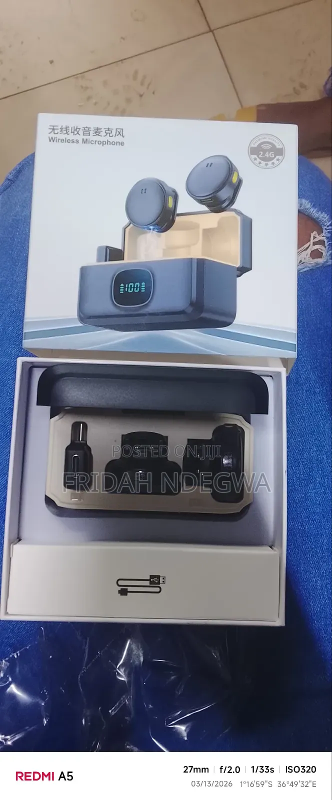 Wireless Lavalier Microphone 2.4g 
Noise Cancellation Ability
