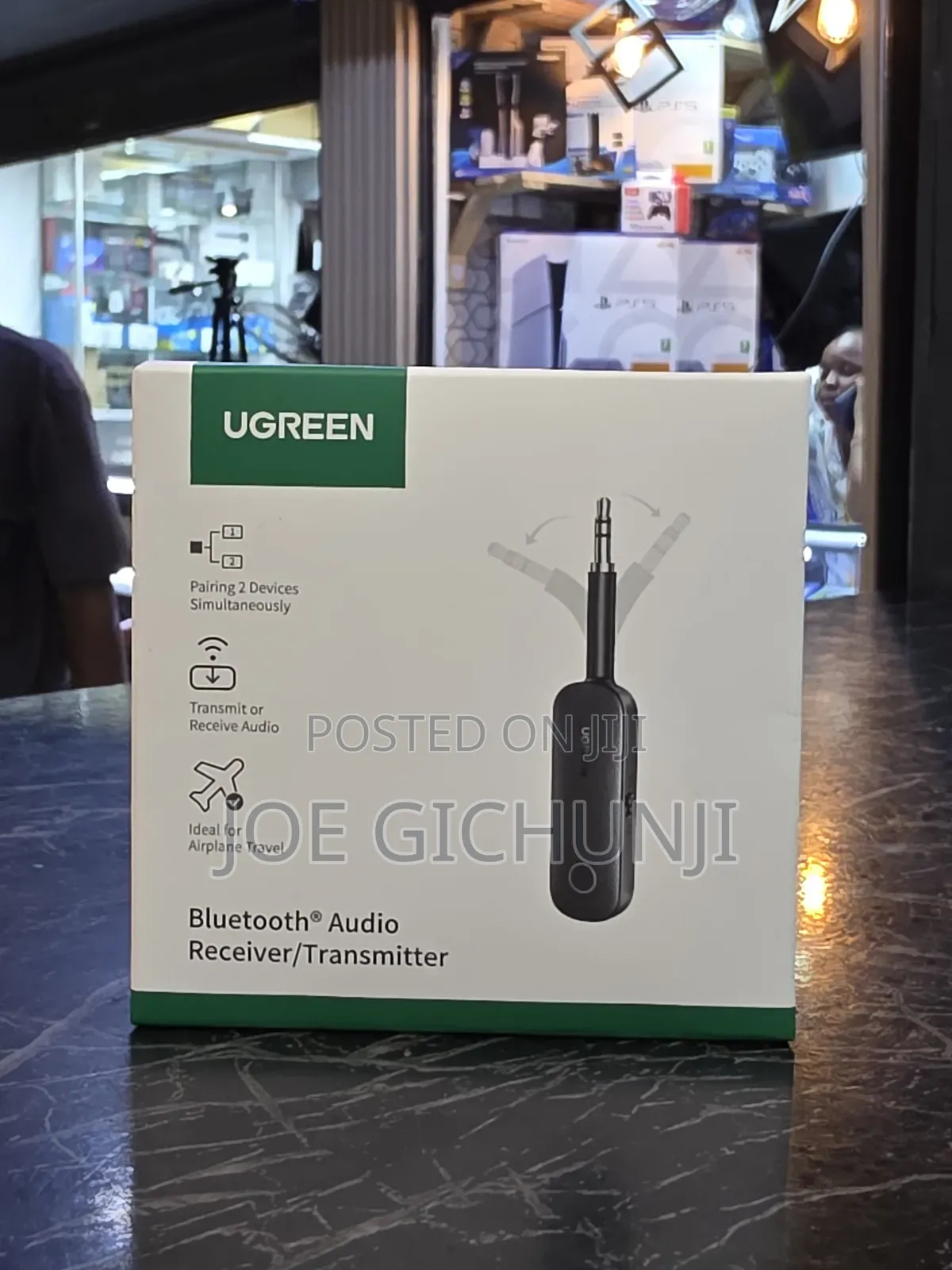 Ugreen 2-in-1 Bluetooth Audio Receiver and Transmitter