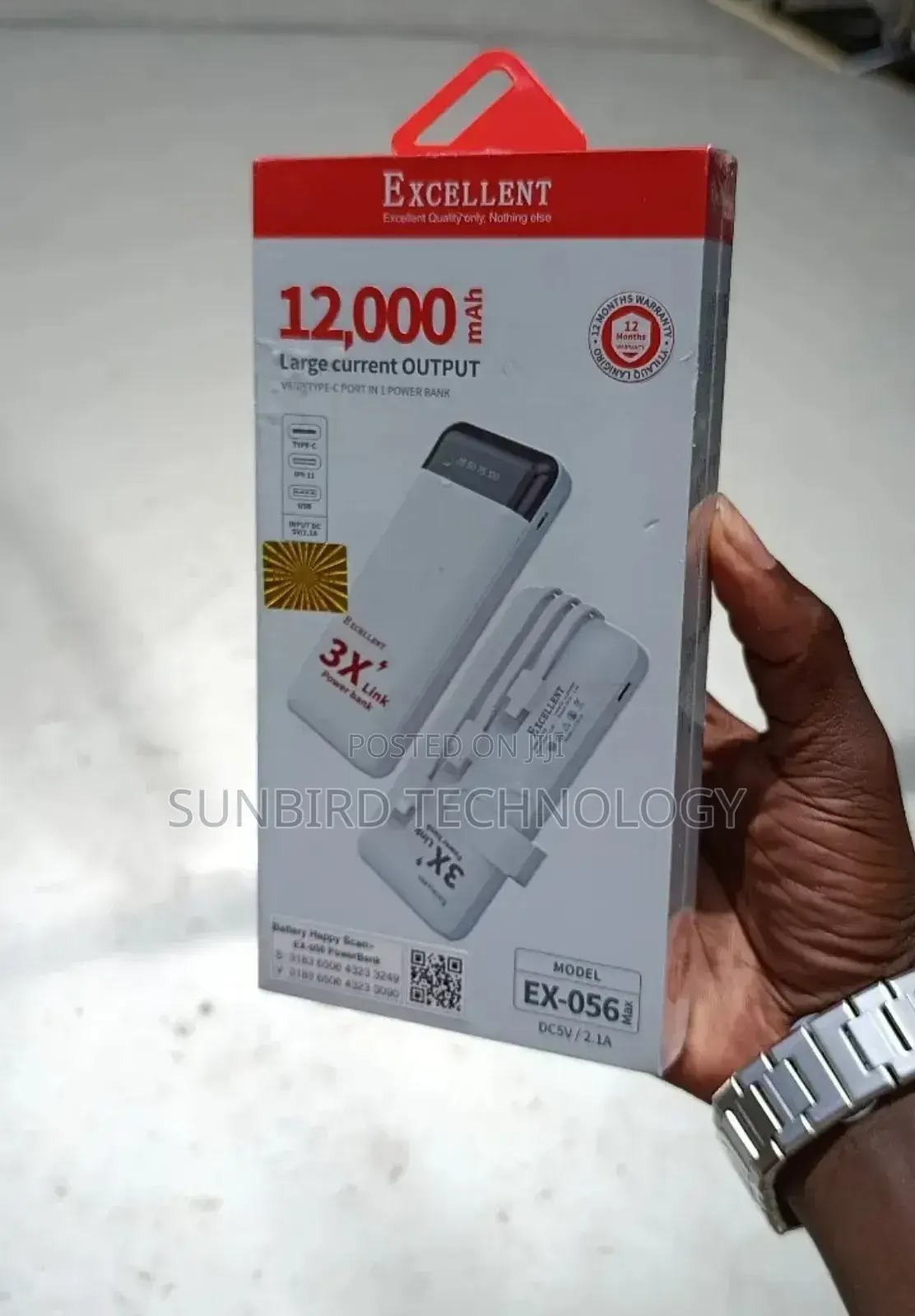 Excellent Ex-056 12,000mah Powerbank
