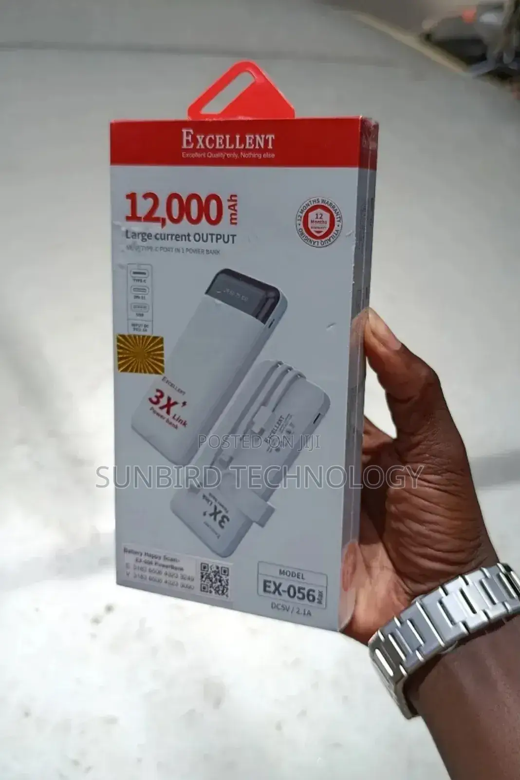 Excellent Ex-056 12,000mah Powerbank