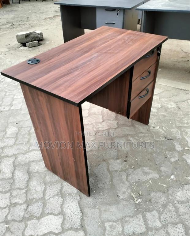 Study Desk Dark Walnut Desk - main view