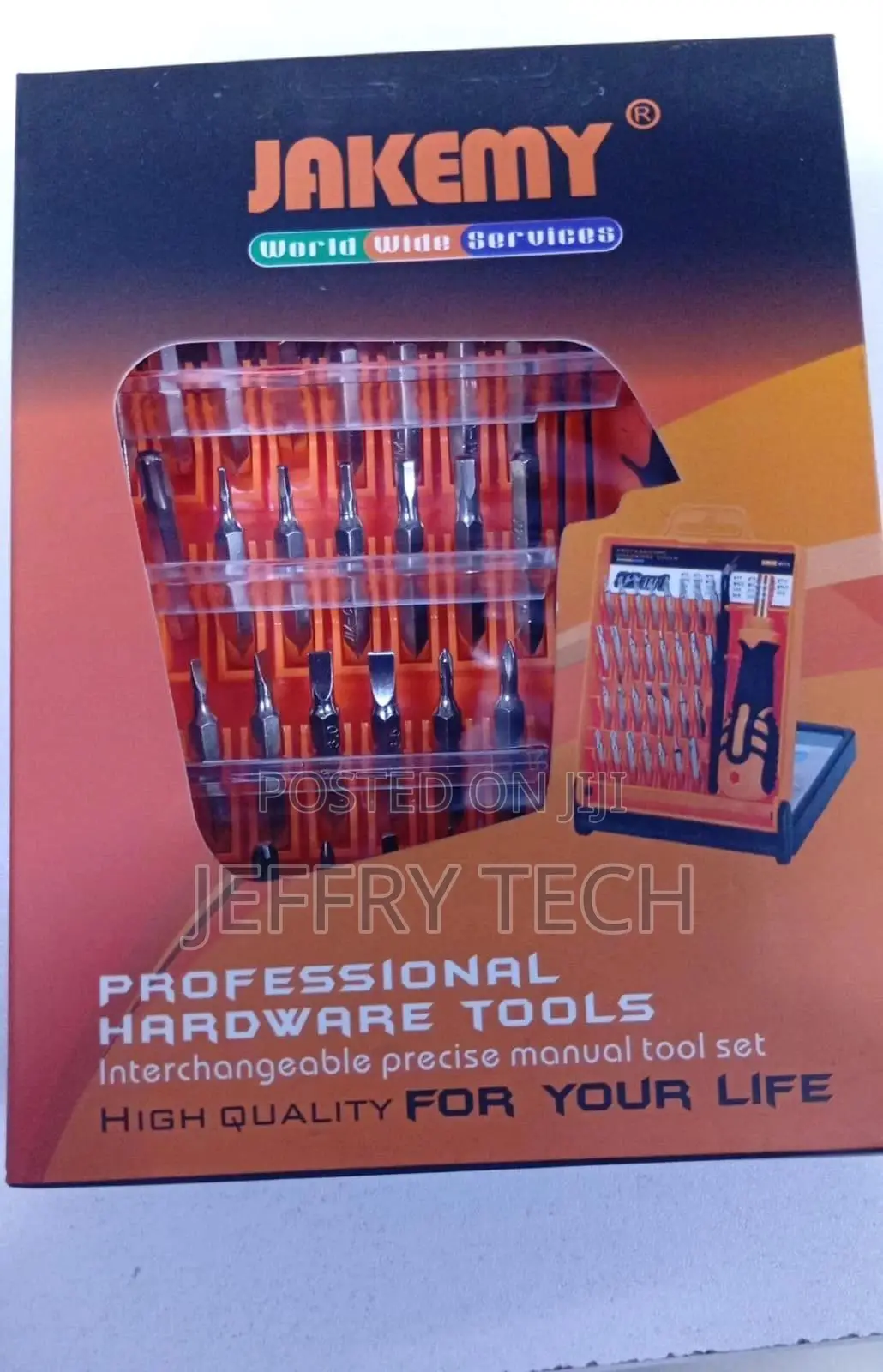 Jakemy 32-in-1 Professional Hardware Tools