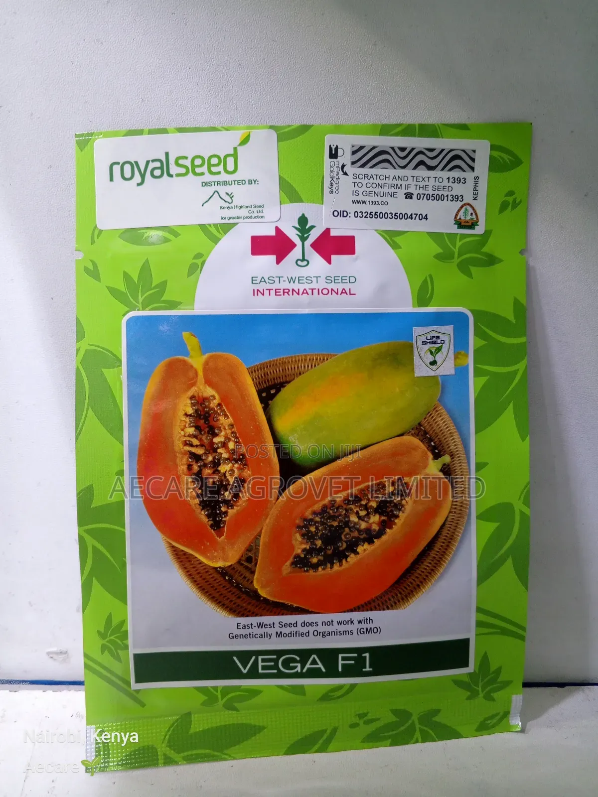 Vega F1 Pawpaw Seeds 10 Seeds