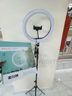 12” Portable Ring Light With Tripod Stand Phone Holder