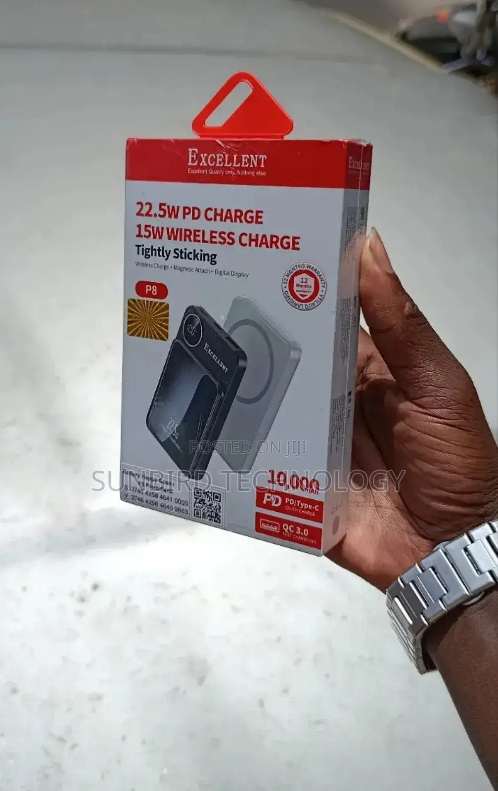 Excellent P8 22.5w Pd 15w Wireless Powerbank