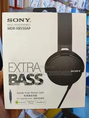 Sony MDR-Xb550ap Extra Bass Wired on-Ear Headphones.
