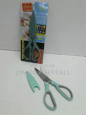 Heavy Duty Multi-Purpose Kitchen Scissors With Cover - Stainless Steel